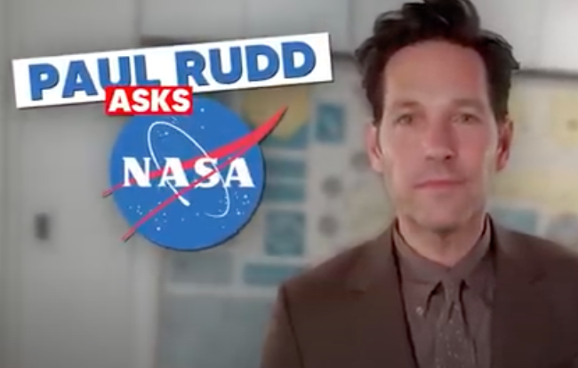 Paul Rudd explains Quantum with NASA