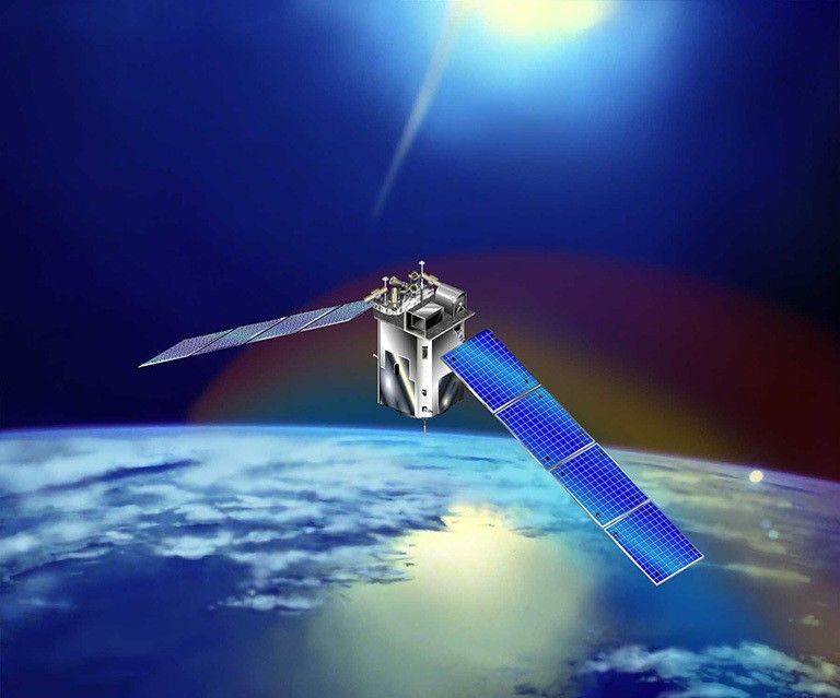 Such effects also change the radiation environment through which our spacecraft travel. Close to Earth, such space weather can interfere with satellite electronics, communications and GPS signals, and even – when extreme – utility grids on Earth.